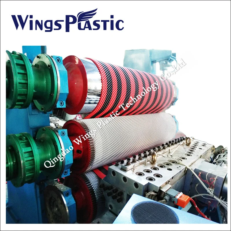 Plastic PVC Anti-Slip Matting Roll Production Line / Plastic Mat Extruder Machine