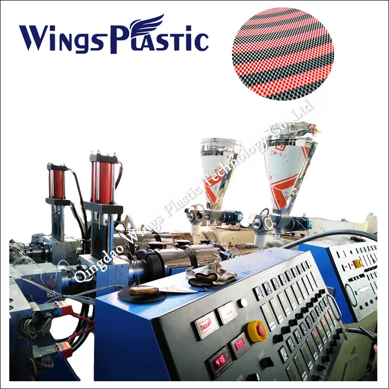 Plastic PVC Anti-Slip Matting Roll Production Line / Plastic Mat Extruder Machine